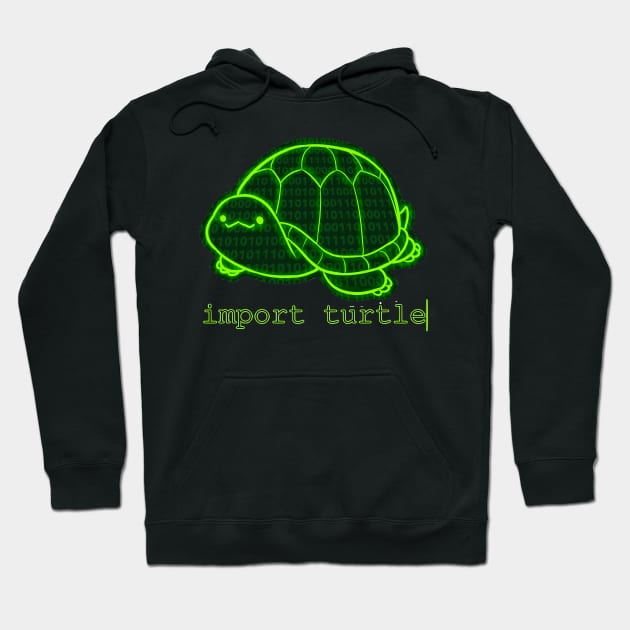 Import Turtle Hoodie by SharpieSam